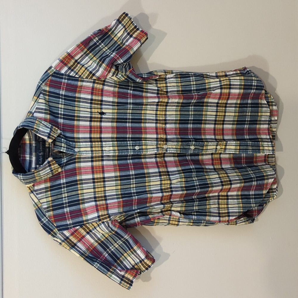EUC Ralph Lauren short sleeve button down